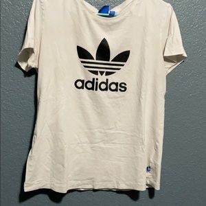 White adidas shirt